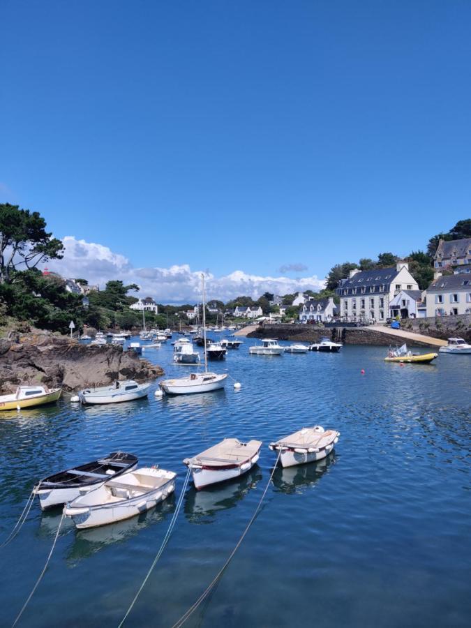 Kerguil-Hanna Agreable Et Familiale, 4 Pers, Piscine Privee Du 15 Juin A Mi-Septembre Moelan-sur-Mer Luaran gambar