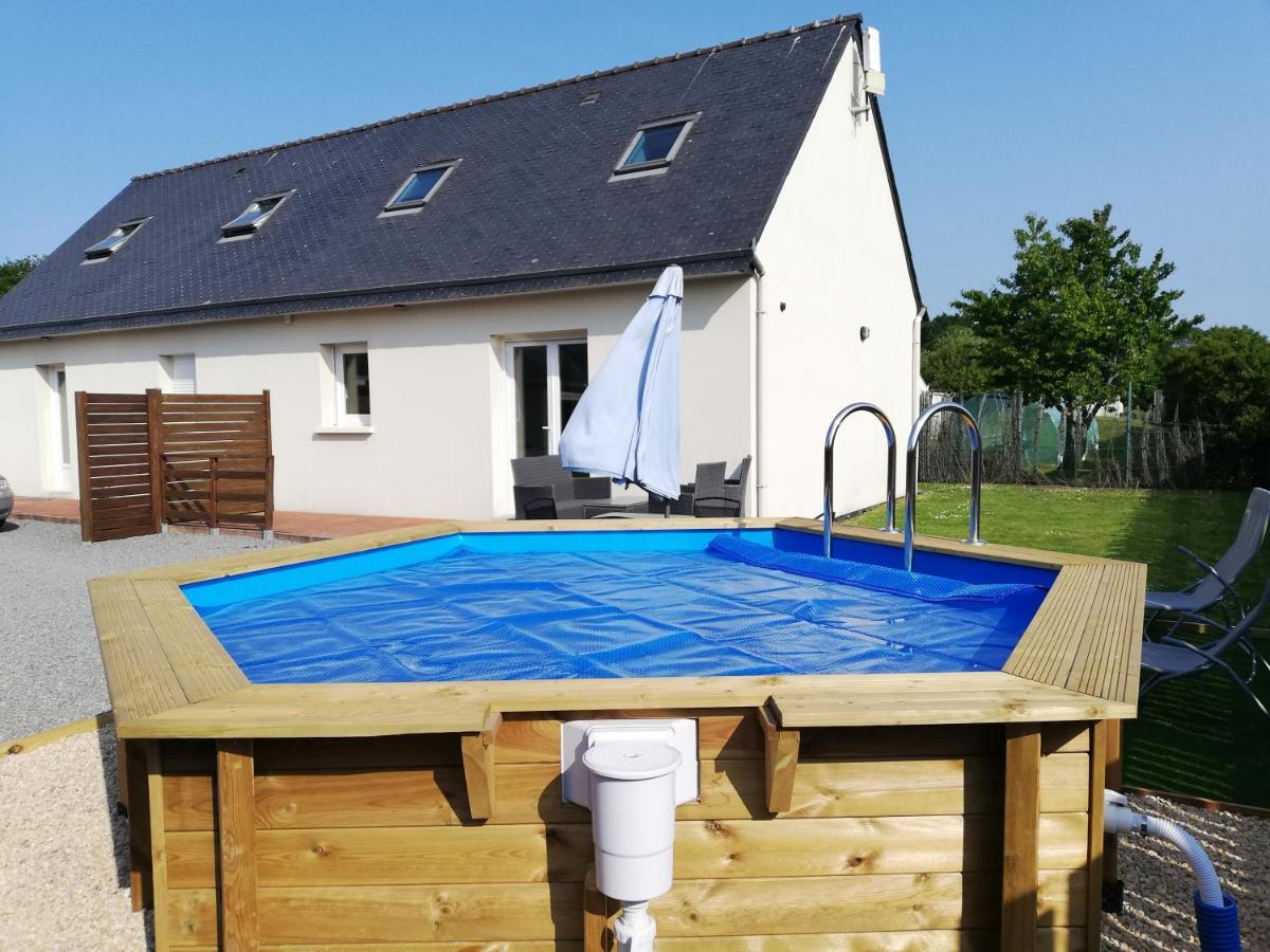 Kerguil-Hanna Agreable Et Familiale, 4 Pers, Piscine Privee Du 15 Juin A Mi-Septembre Moelan-sur-Mer Luaran gambar