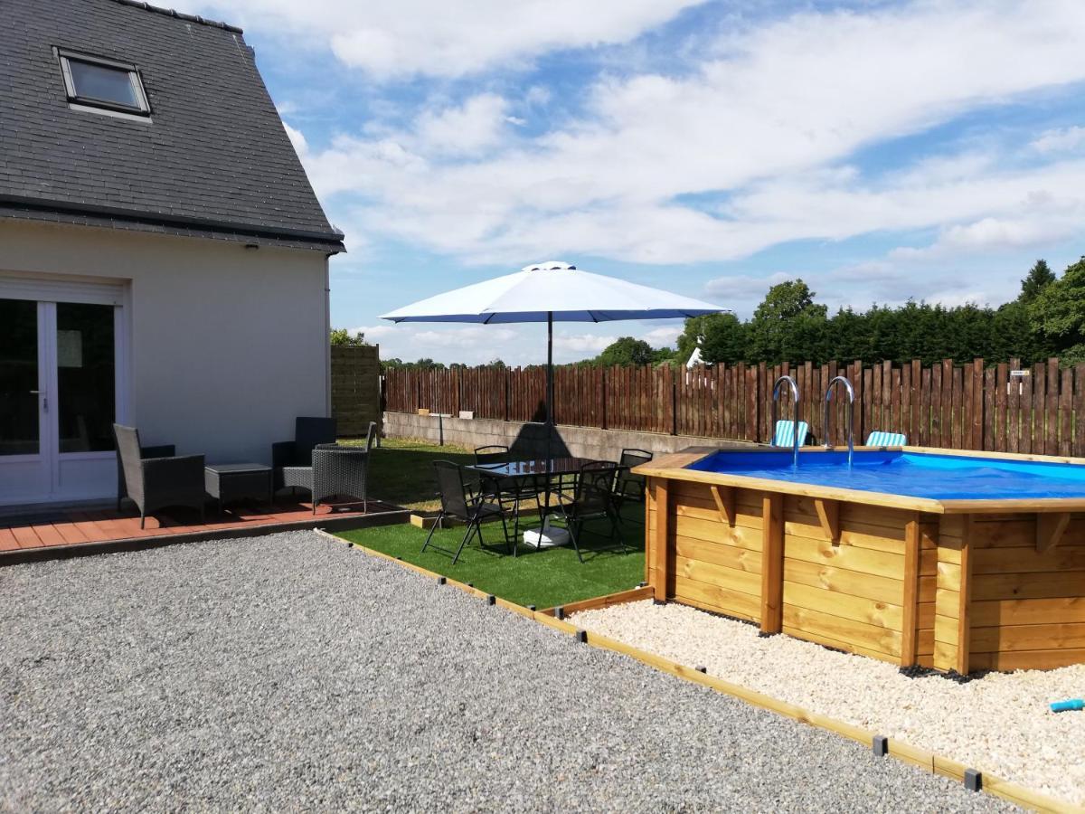 Kerguil-Hanna Agreable Et Familiale, 4 Pers, Piscine Privee Du 15 Juin A Mi-Septembre Moelan-sur-Mer Luaran gambar
